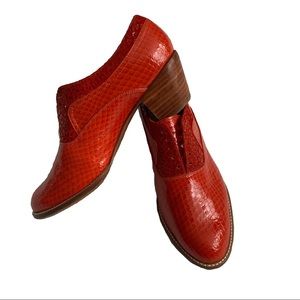 Handmade leather brogues